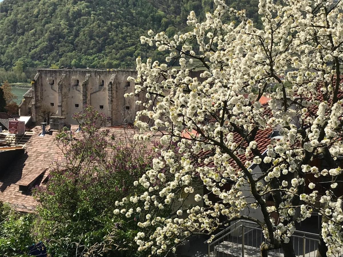Pension Altes Rathaus Dürnstein Exteriör bild