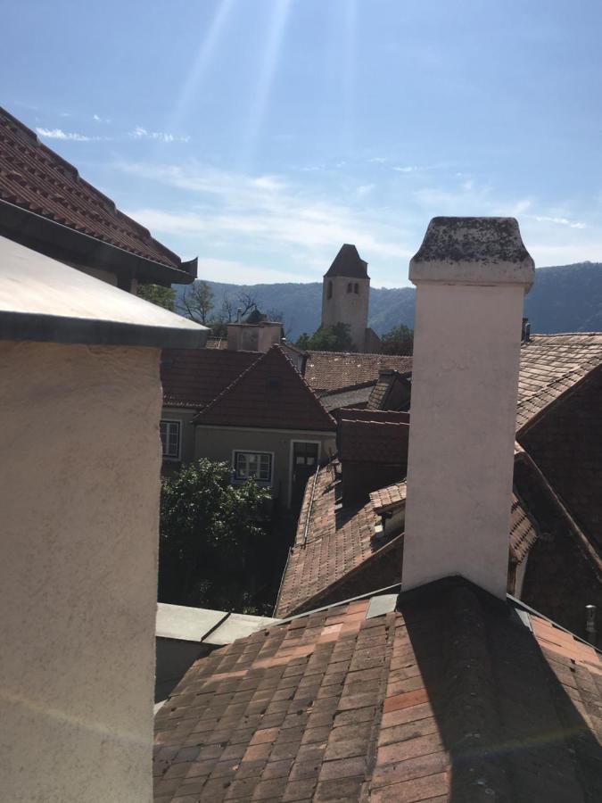 Pension Altes Rathaus Dürnstein Exteriör bild